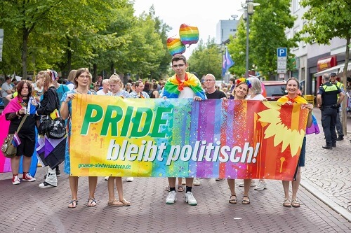 Foto vom CSD Umzug 