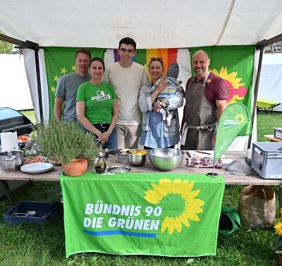 Grünes Team beim Foodstockfestival Uelzen 2026