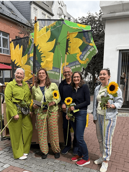 Infostand Grüne in Uelzen