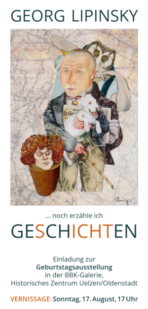 Plakat zur Ausstellung von Georg Lipinsky