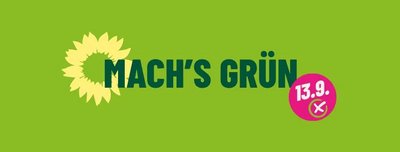 Banner Machts grün