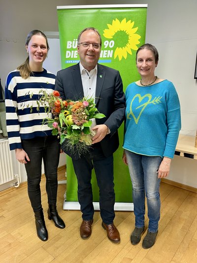 Gruppenbild mit Mathias Sost