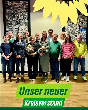 Gruppenbild des neuen Vorstandes