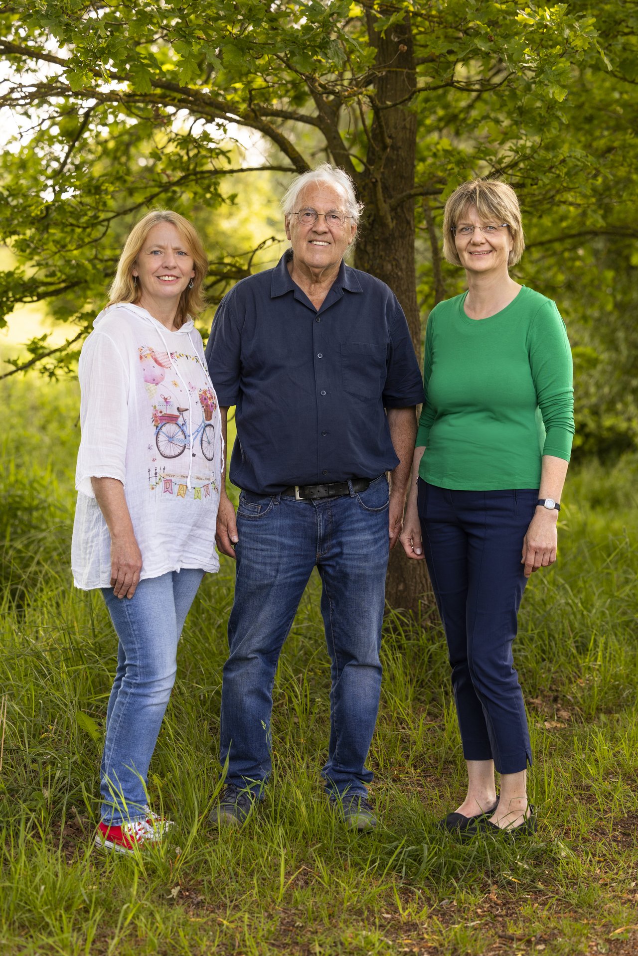 Gruppenfoto mit den Kandidat*innen