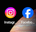 Logos Facebook und Instagram