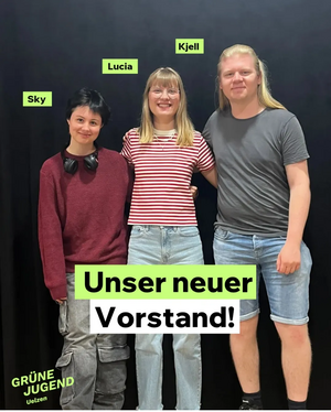 Gruppenbild Grüne Jugend Vorstand
